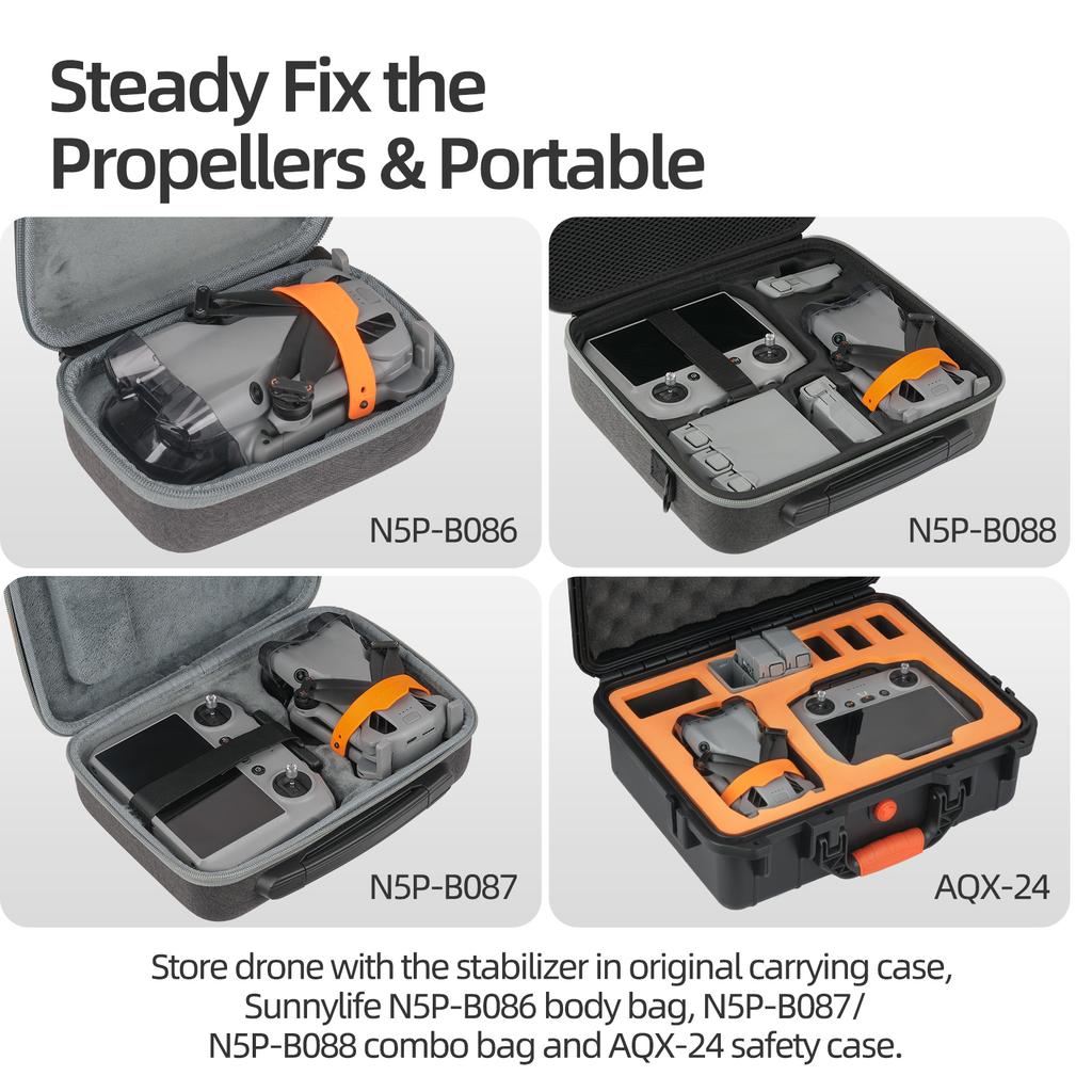 Propeller Holder for DJI Mini 5 Pro Lens Cap Cover Drone Wings Stabilizer Bracket Blade Mount Protective Base For DJI Mini 5 Pro