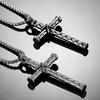 Cross Men'S Necklace Stainless Steel Pendant Pendant