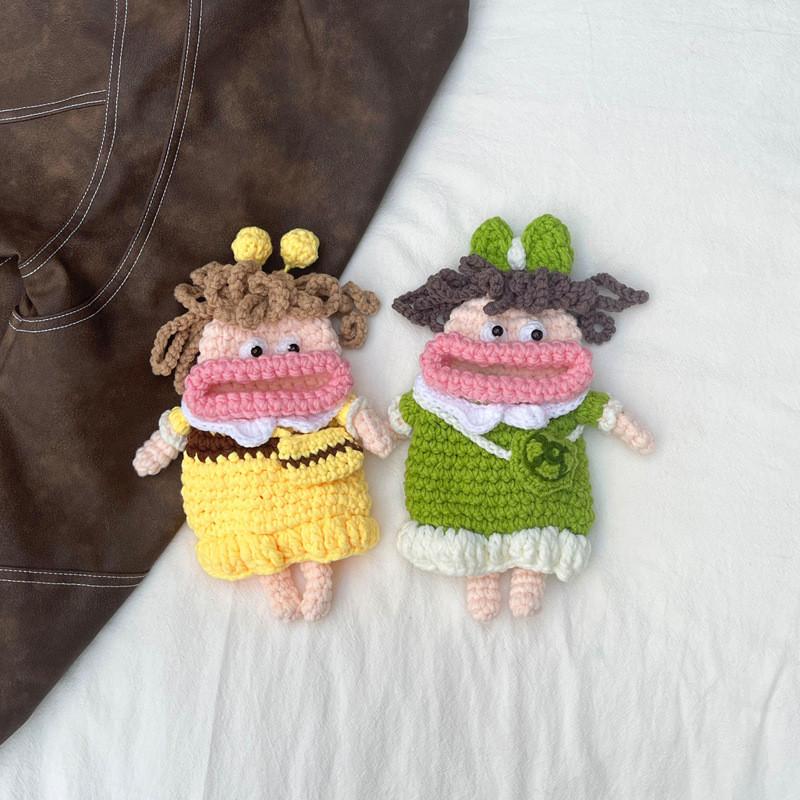 Delightful Mouth Large Doll Crossbody Bag For Kids With Vibrant Colors And Style Playful