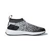 Adidas Rapidarun Mesh Comfortable Slip Resistant Low top Kids' Running Shoes Black White Children Aged 3 7 Years Old D97544
