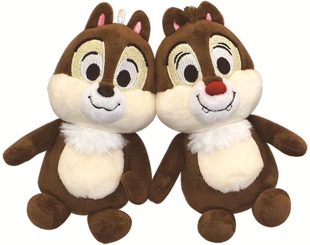 

Disney Nico Plush Keychain Chip and Dale 114299 by Crux