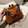 Luxury Designer Acrylic Chain Female Shoulder Crossbody Bags Fashion Evening Clutches Ladies Messenger Bag