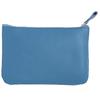 Pochette Matsunoya en Cuir de Vache, Bleue, 06-0113