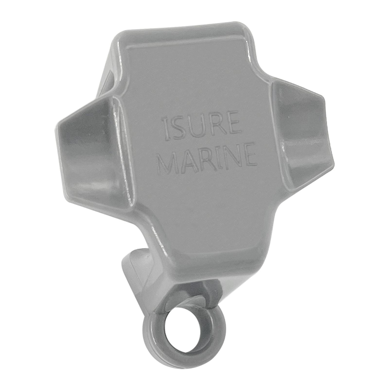 

Зажимы для крыльев понтонной лодки - Регулировочные зажимы для бампера лодки Крепеж для крыльев понтонной лодки с квадратными направляющими для швартовки серый