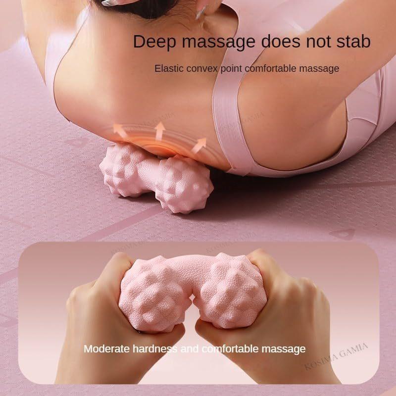 Manual Massage Ball TPR Fascia Ball Muscle Relaxation Massage Yoga Fitness Tool Waist Shoulder Neck Foot Massage Meridian