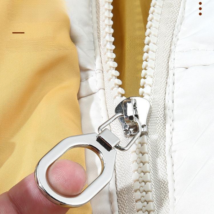 5pcs Zipper head repair accessories removable universal pull lock head drop clothes schoolbag backpack zipper buckle pull piece