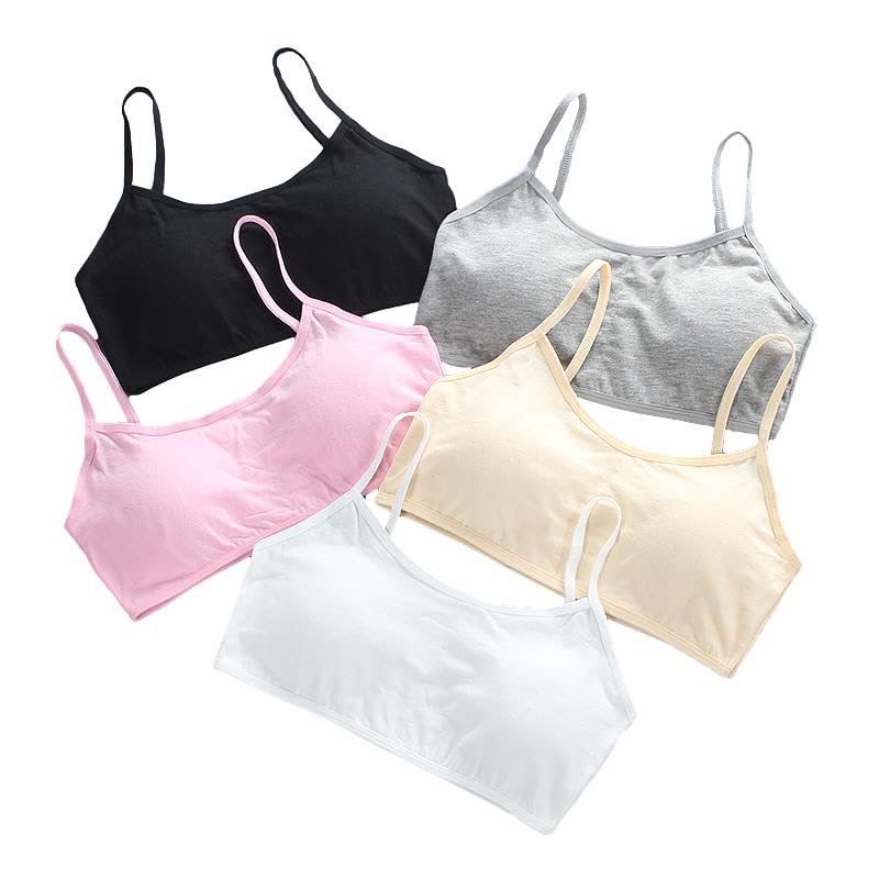 

Спортивный полутоп для юниоров с набором из 5 [FARFADET] Бюстгальтер, Топ, Бюстгальтер, Чашки, Нижнее белье, (гладкий)