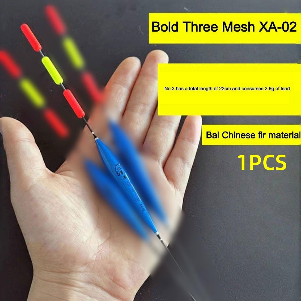 1PCS Short Electronic Fishing Float Three-mesh Fishing Float Eye-catching Highly Sensitive Shallow Water Ultra-Short Fish Float