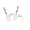 LEIYING 8mm Round Steel Nail Cable Clips