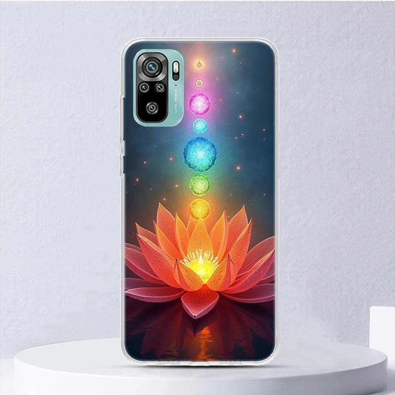 Yoga Chakra Spiritual Energy Universe Soft Case For Xiaomi Redmi Note 14 14S 13 12S 11S 10S 12 11 10 Phone Cover 11T 11E Pro Plu