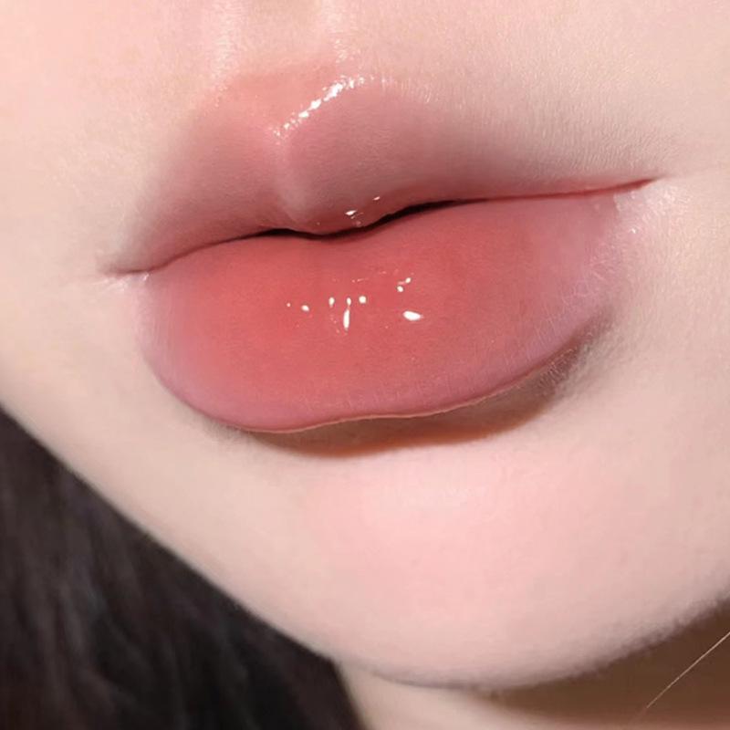 

PinkyFocus Cool-Toned Gray Pink Crystal Lip Gloss - Nude Series Student Edition