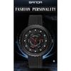 New Watch Men's Belt Business Quartz Watch Hollow Large Dial Fashion Personality Trendy Watch