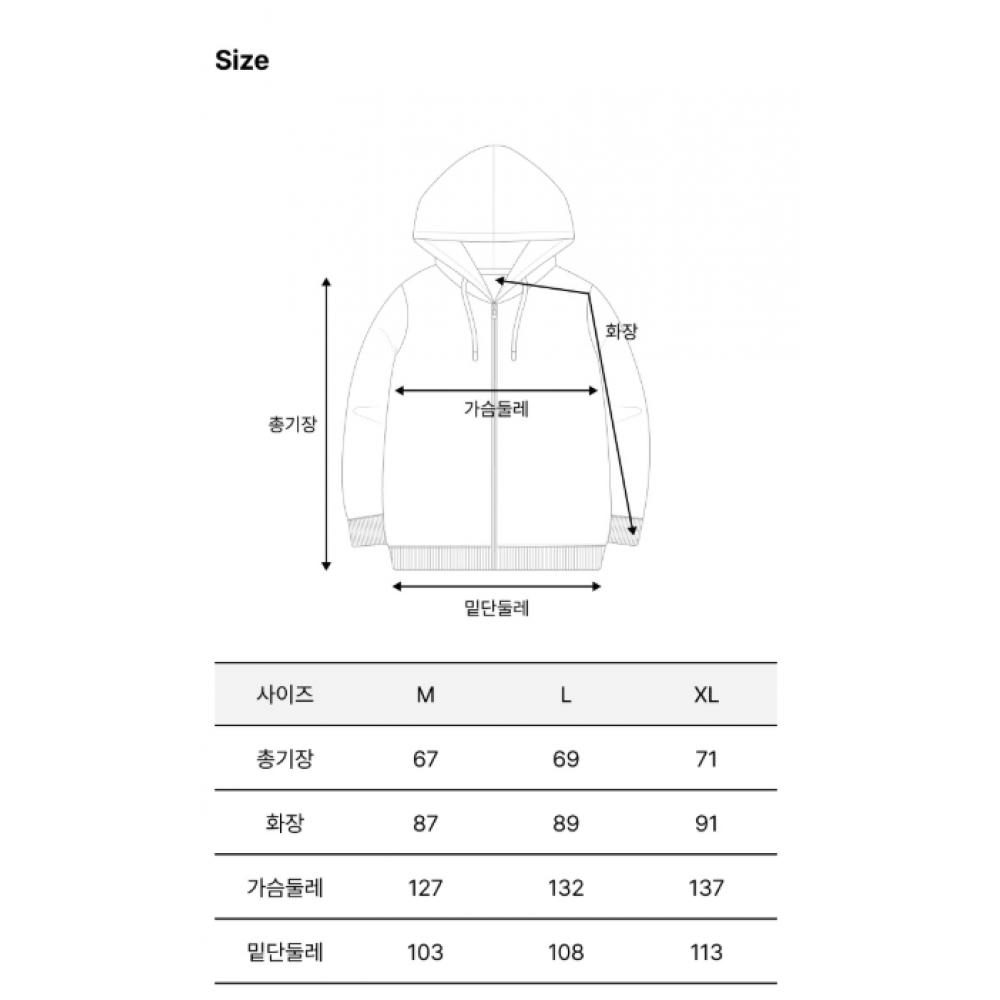 Kangol Fleece Half Zip Hoodie Charcoal 5165