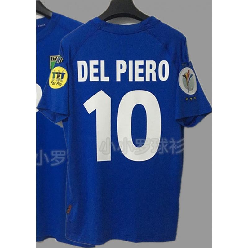 Vintage Football Jersey AC Ronaldo Zidane Maldini Lampardroba Spain Boca Carlos