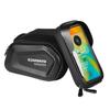 7 Inch Phone Bike Front Frame Bag Touch Screen Waterproof Hard Shell Bicycle Top Tube Storage Bags Organizer Cycling Accessories