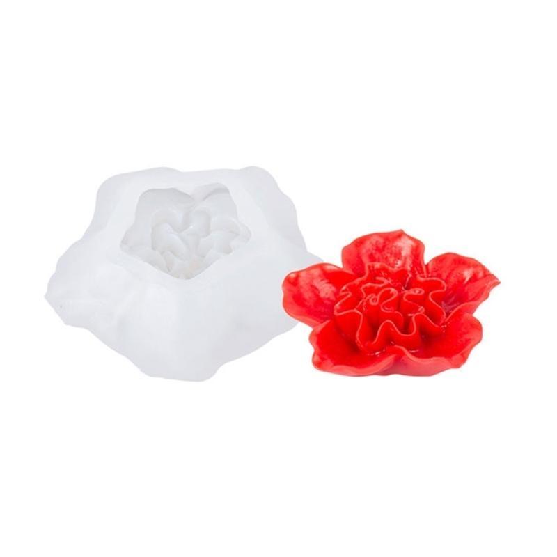 Delicate Making Mold Perfect for Art Enthusiasts, Crafters Home Decorator Epoxy Casting Mold for Candle Dessert
