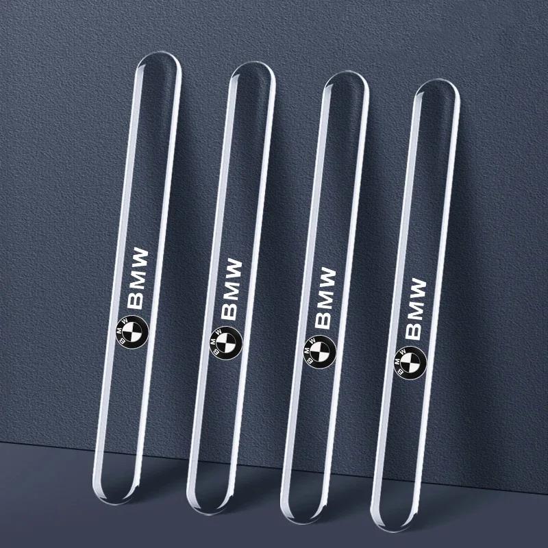 Car Door Edge Protection Strips Anti Scratch Rearview Mirror Anti-collision Sticker For BMW E90 320 318i 320i 325i 320d X1 328xi