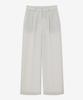 MIND BRIDGE WOMEN [W] Single-Pleat Wide Slacks - 4 Colors