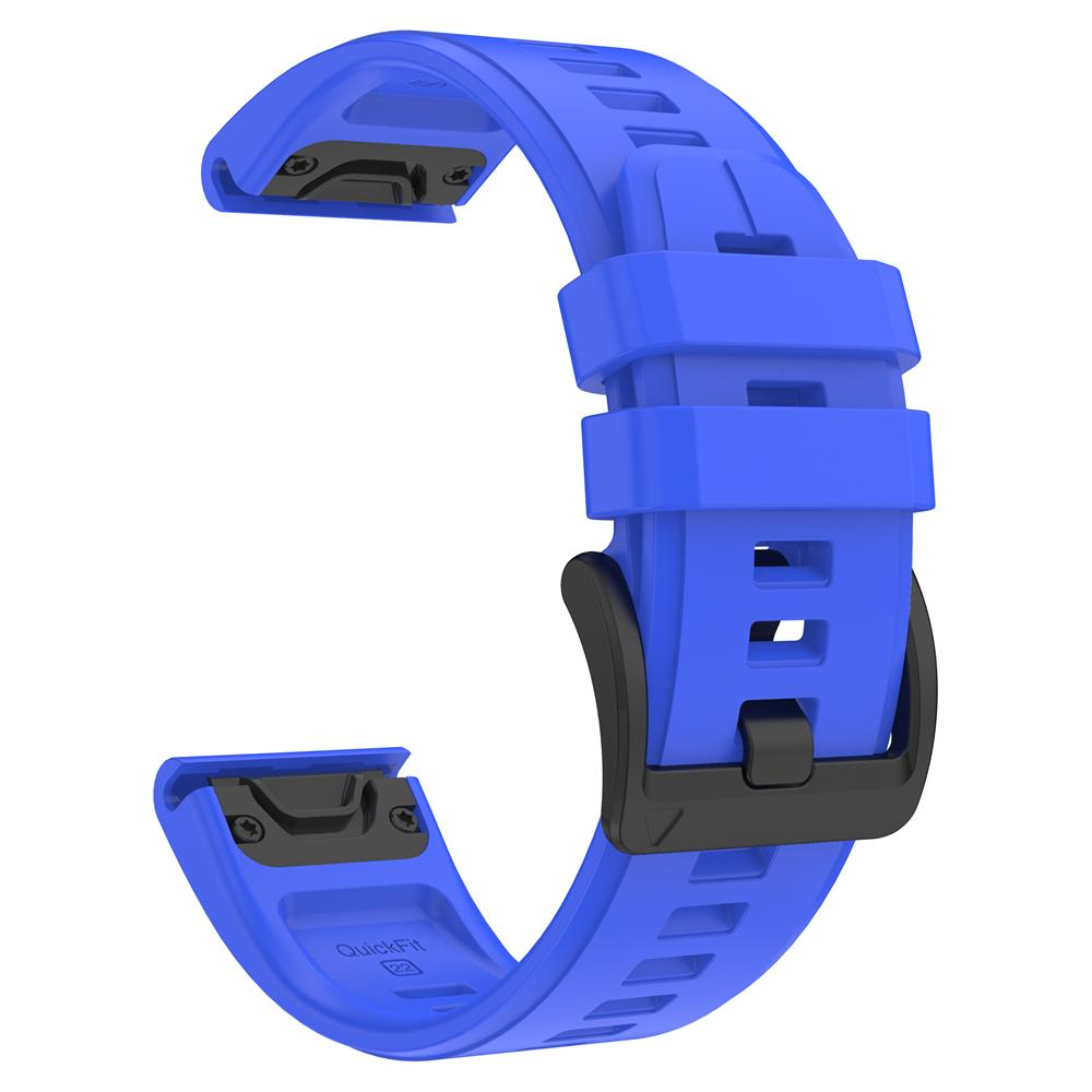 22 26mm Silicone Strap For Garmin Quatix 8/Tactix 8 7Pro/Fenix5 5x Puls 7 7x 6 6x 8 Pro 47mm 51mm/D2 Bravo Quick Fit Sports Band