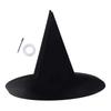 12pcs Handmade Witch Hat Decoration Spooky Hat Wall Decor Hanging Wizard Caps  Indoor Outdoor Decor