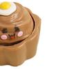 Cartoon-Kuchen-Klicker Schlüsselanhänger Spielzeug Stressabbau Dekompressionsknopf Fidget Schlüsselring Rucksack Aufhängung Dekoration Tasche Anhänger Geldbörse Anhänger