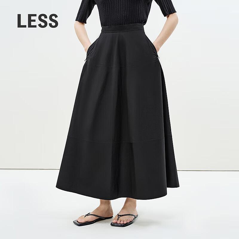 

LESS 2025 Summer A-Line Maxi Skirt S