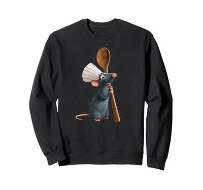 Sweatshirt Disney Pixar Ratatouille Chef Remy avec Cuillère