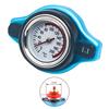 Automotive Motorcycle Car Cooling Systems Radiator Caps With Built In Thermometer, Readout 0.9Bar Seal Easy Installation