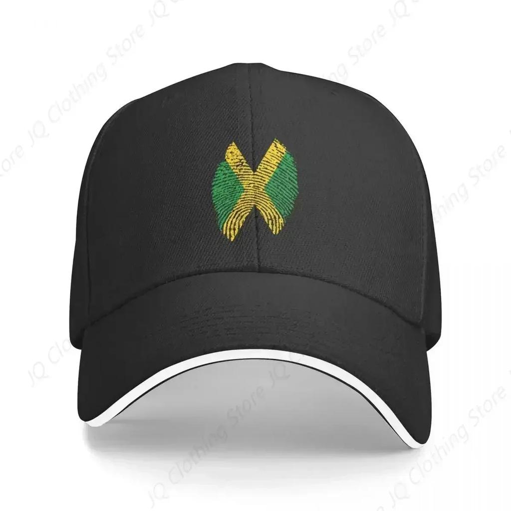 Identity Jamaica Baseball Cap Snapback Cap fashionable western Hat Streetwear Boy Child WoUnisexs