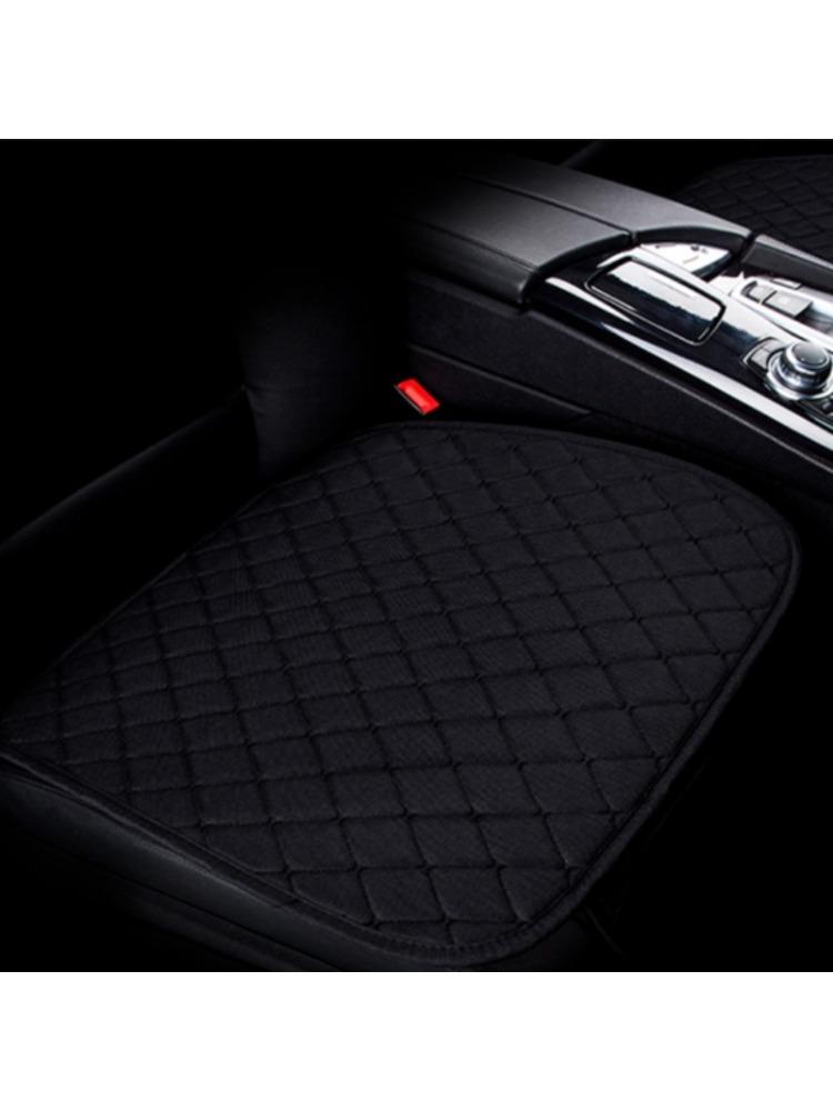 Linen Car Seat Cover Quality Flax Breathable Car Seat Cushion Anti Sratch Chair Protector Pad Universal for Sedan Suv