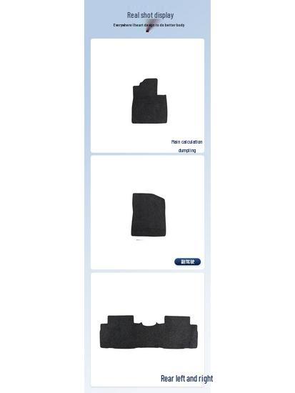 Durable Nylon Floor Mats for Trumpchi Xiangwang M8 - 2025 Model, Rear Row, Dirt-Resistant & Comfortable.