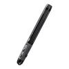 Sanwa Direct Pen-shaped Mouse Bluetooth/USB-A/USB-C Wireless Connection Compatible with Win/Mac/iPadOS/Android Rechargeable Storage Pouch Included Bla