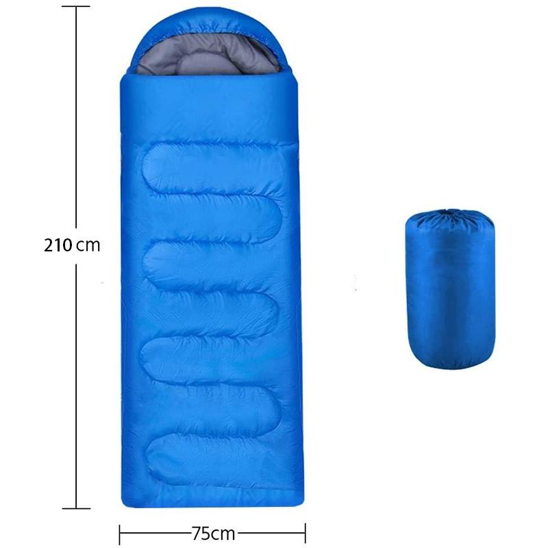 Hot Selling Cold Weather Warm Sleeping Bag High Quality Polyester Cotton Compact Comfortable Camping Ultralight Sleeping Bags