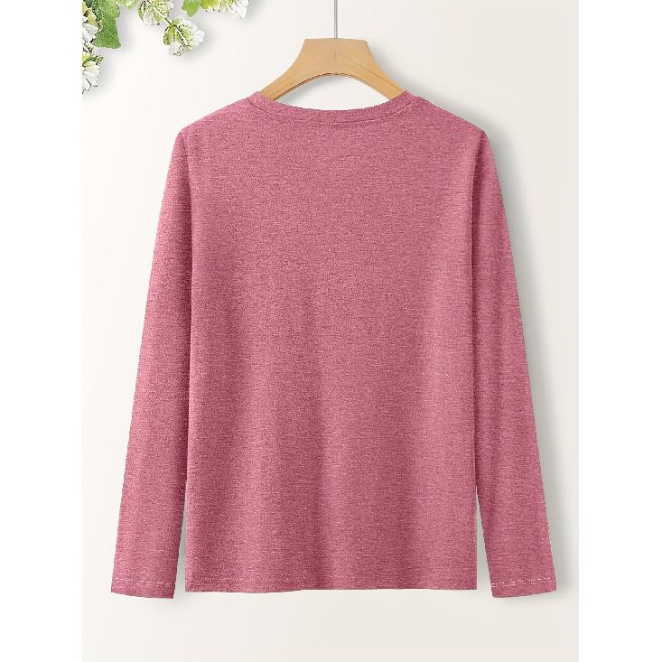 Women's Small Size Inspirational Letter Print Dress Casual Long Sleeve Elegant Summer Top Fashionable and cute T Vintage loose-fitting sportswear