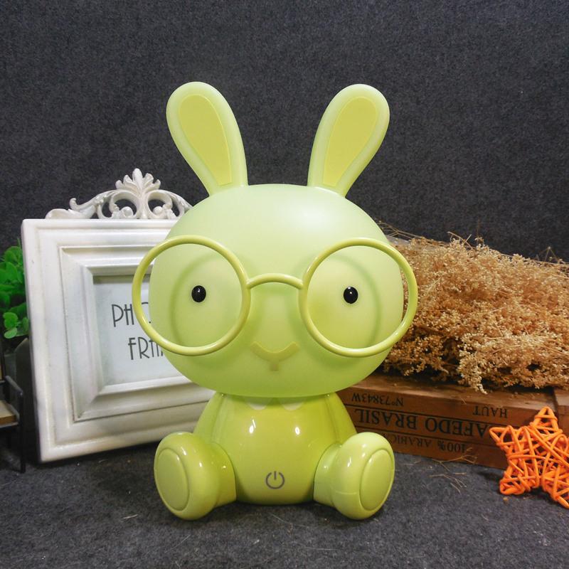 Cute Cartoon Animal Led Night Light for Baby Children's Room Night Lamp Christmas Gift Beside Deco Rabbit Lamp USB Night Lights