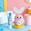 Ultrasonic Children's Electric Toothbrush, Can Be Charged Via USB, Equipped with an LED Display and Soft Bristles