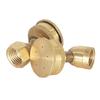 1Pc Garden Sprinkler Head Adjustable 5 Hole Brass Sprayer Nozzle M14 Atomizing Spray Hose Fitting Agricultural Irrigation