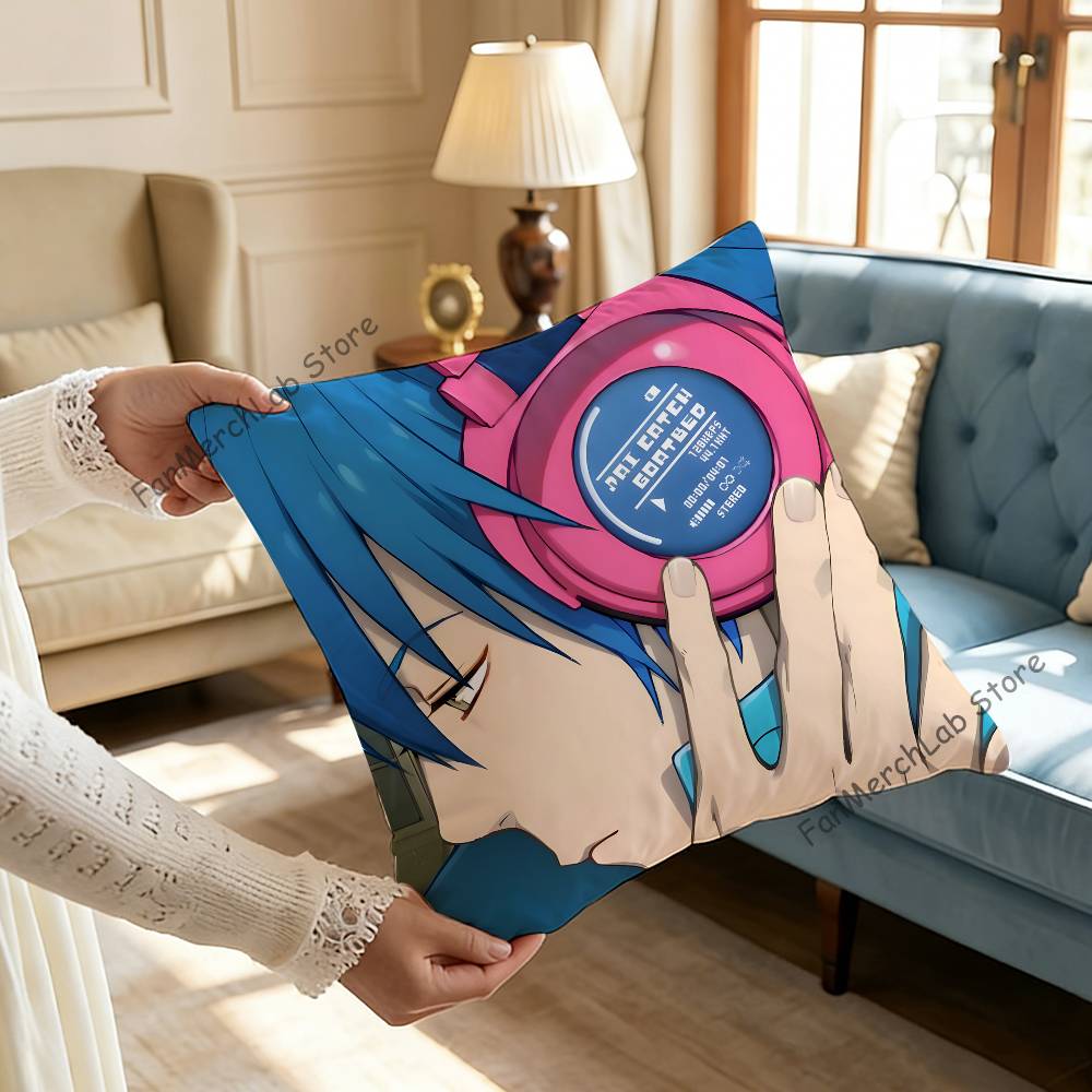 Aoba Seragaki DDRAMAtical MMurderS Pillow Case Ultra Soft Skin Friendly Fabric Cloud Like Comfort Concealed Zipper