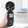 AM610 Tragbares digitales LCD-Windgeschwindigkeitsanemometer Handheld-Windgeschwindigkeitsmesser Luftgeschwindigkeitstester Windgeschwindigkeitsdetektor