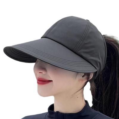 UV Protection Hat Summer Breathable Adjustable Sun Hat For Women Wide Brim Caps Ladies Beach Visor Hat for Outdoor Sports