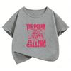The Ocean Is Calling Sea Turtle Graphic Design T Shirts Manga Kids Children's T-shirt Boys Girls Summer Spring Casual Top Tee