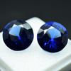 18 Ct Natural Rare Faceted Ceylon Sapphire Blue Loose Round Cut Loose Gemstone