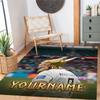 Haaland 28 Personalized Name Area Rug Perfect for Game Room Entryway Decorate Room Playrooms Anti-slip Rug Decorate Offices