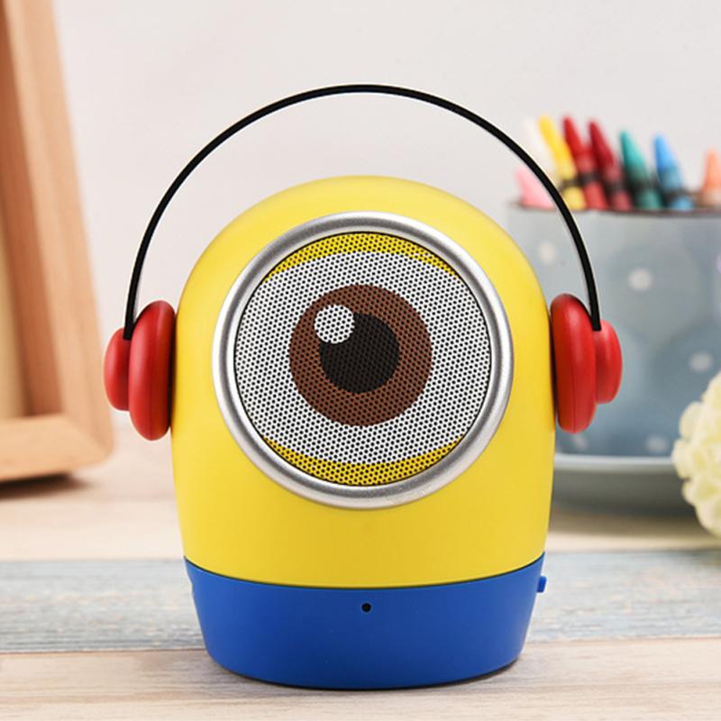 Altavoz Mini Inalámbrico Compatible con Bluetooth para Niños Altavoz Portátil Inalámbrico Bluetooth V3.0 Con Tarjeta TF
