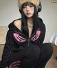 Graver [Unisex]Grave Heart Zip-Up Hoodie_2Color