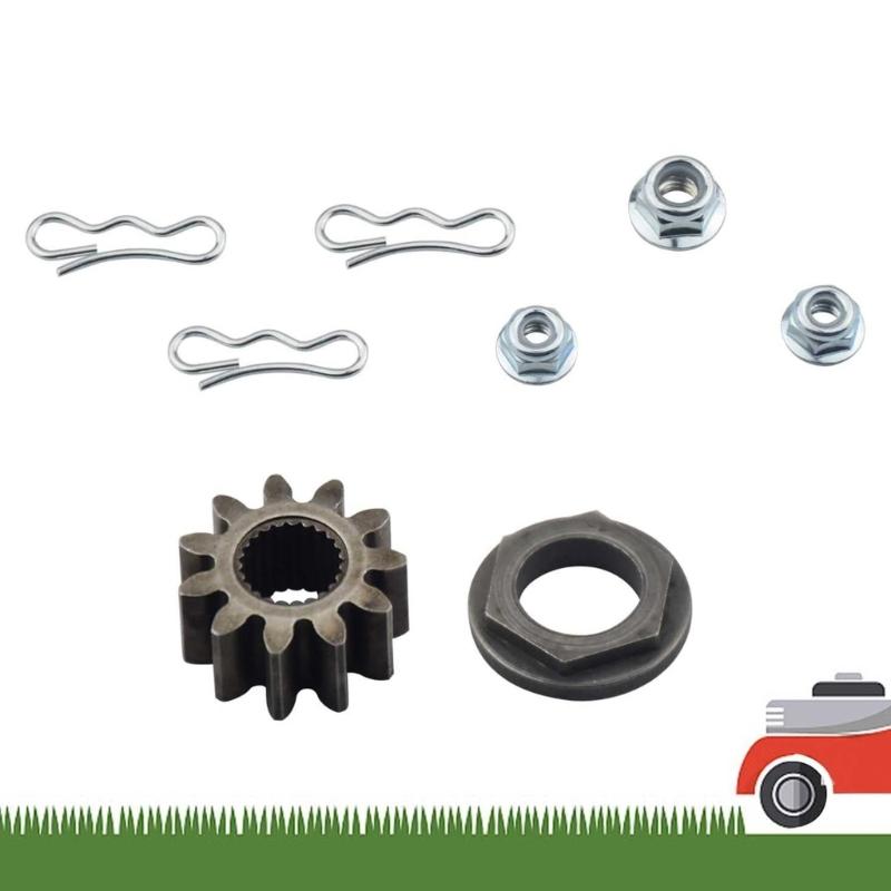 Steering Rack Repair Set Suitable for Lawn Mowers with All Necessary Parts Simple Setups Stainless Steel Construction