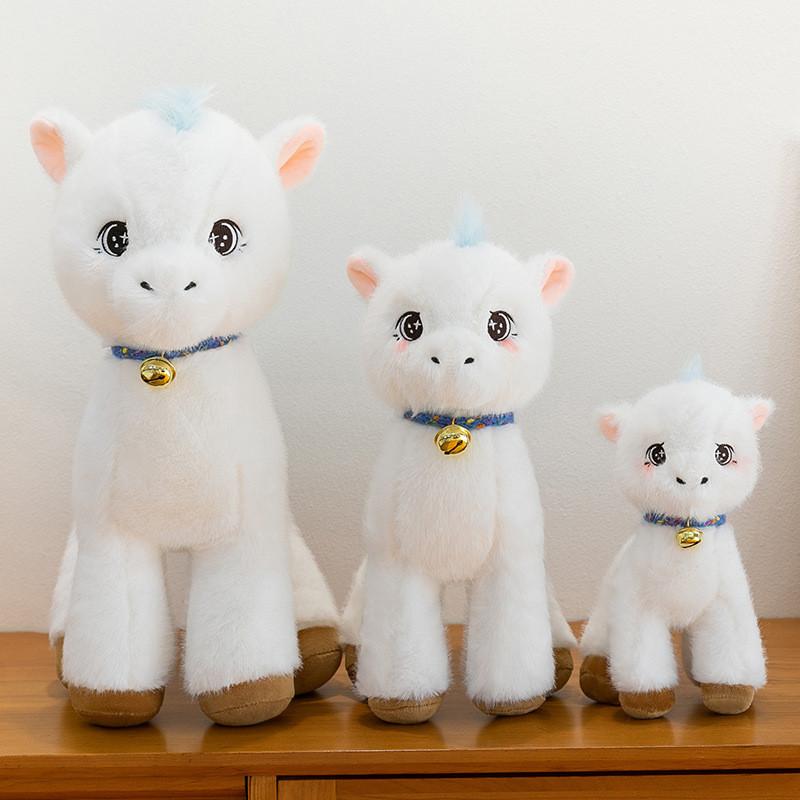 Soft Horse Doll With Pp Cotton Filling For Kids Birthday Present And Bedroom Decor