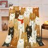 Butterfly Blanket Blue Butterflies Fleece Throw Blanket Soft Cozy Fuzzy Plush Warm Stuff Beautiful Butterfly Bedding Blankets