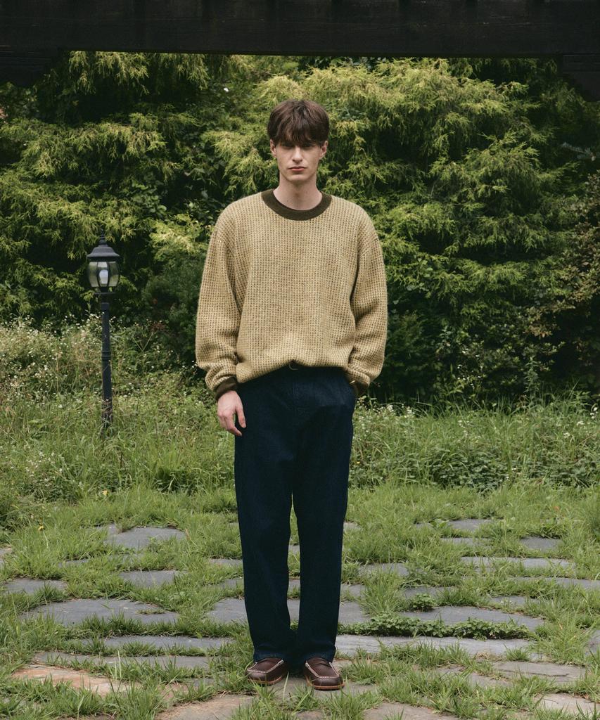 SIECLE Alpaca Multicolor Knit (Olive)