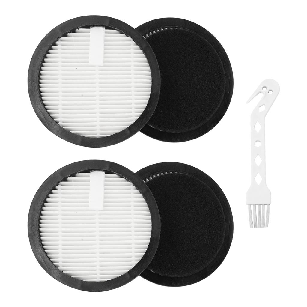 Hepa Filter And Foam Sponge Compatible With AFNOP Acevac11 Cordless Vacuum, 2 Pack Includes 2 Hepa Filters + 2 Sponges